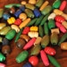 Large Vintage Wooden Beads - Toy