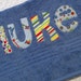 Personalized Towel - appliqued name - Choose Fabric and Towel Color - Great for beach, bath, pool, rest mat, birthday, graduation gift
