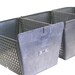 2 Vintage Metal Locker Baskets