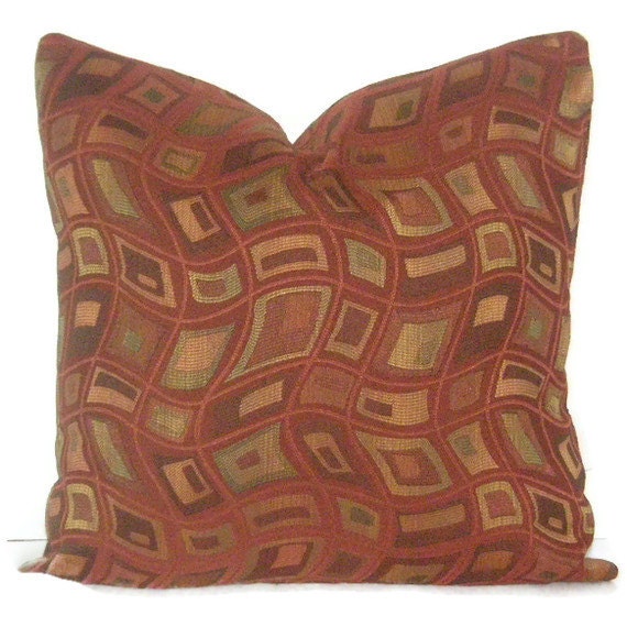 Decorative Pillow Cover 20 X 20 Burnt Orange Throw