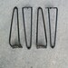 Mid Century Wrought Iron Hairpin Table Base Legs