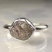 Rough Diamond Engagement Ring - Recycled Palladium Sterling Silver - 2.55CTS