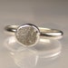 Rough Diamond Ring - Recycled Palladium Sterling