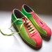 Super Bright Neon Bowling Shoes - Men's Size 8