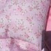 American Girl Doll Bedding, Pink Roses Reversible Blanket and Pillow for doll