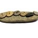 Drilled Stone Buttons- Natural Beach Pebble Button Supplies- Woodland Brown Earth Tone Supply by Allybeans
