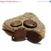 River Stone Bead Work- Beach Stone Jewelry Links- Bracelet, Necklace, Button Connectors- Eco Friendly Components