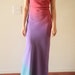 Ombre Maxi Dress Gown Watercolor