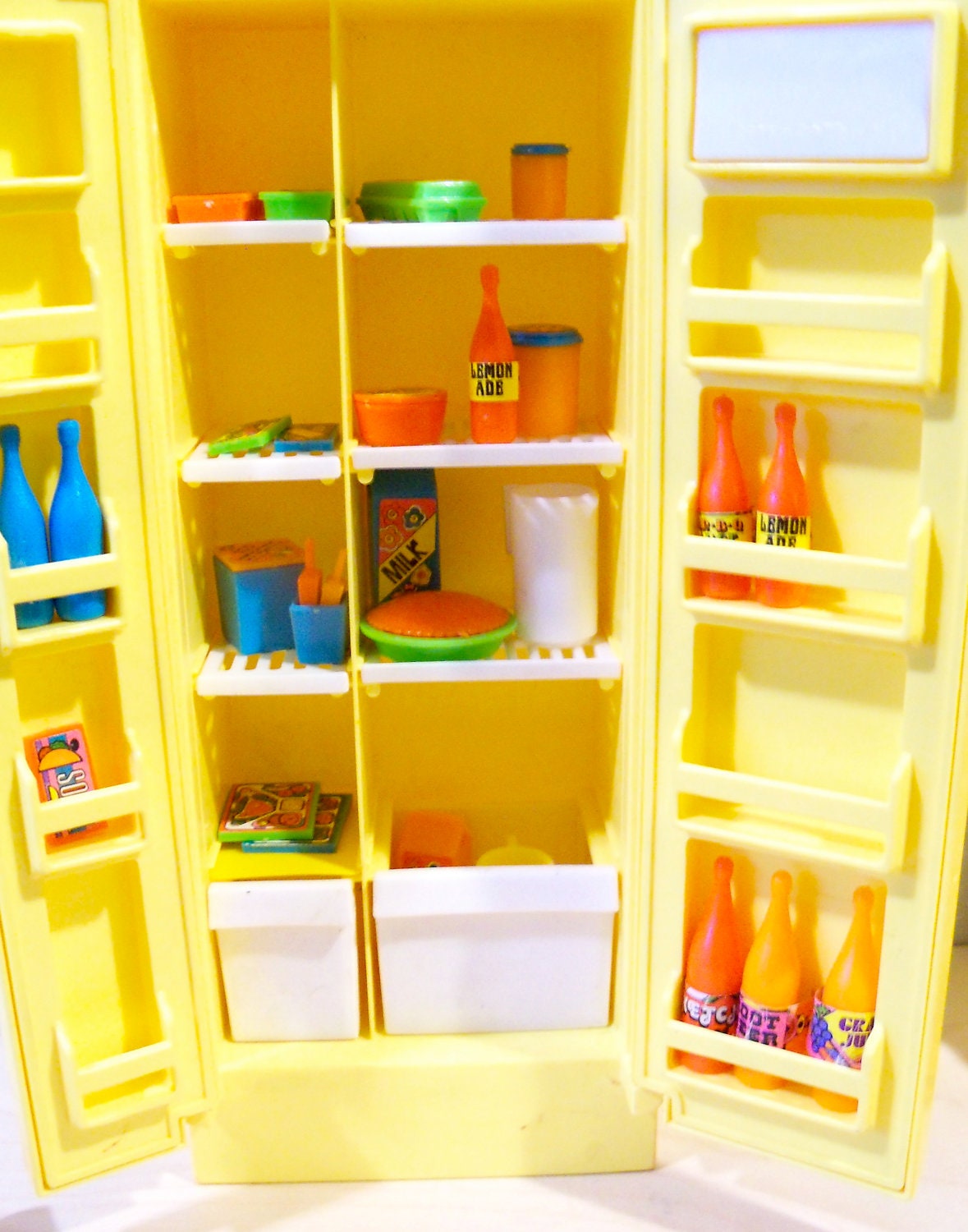 vintage barbie fridge