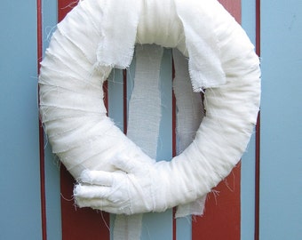 Halloween Mummy Wreath 18 Inches Diameter