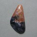TIFFANY STONE BERTRANDITE freeform cabochon 24X47mm designer cab