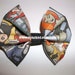 Batgirl Poison Ivy Harley Quinn Catwoman fabric hair bow or bow tie
