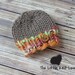 OOAK Hand Spun Merino Wool Knit Hat for Baby, Ready to Ship