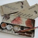 Vintage Art Supply, Vintage Watercolor Tin, Nicholson Peerless Transparent Watercolors, A. W. Faber Castell Watercolor Tin and Accessories