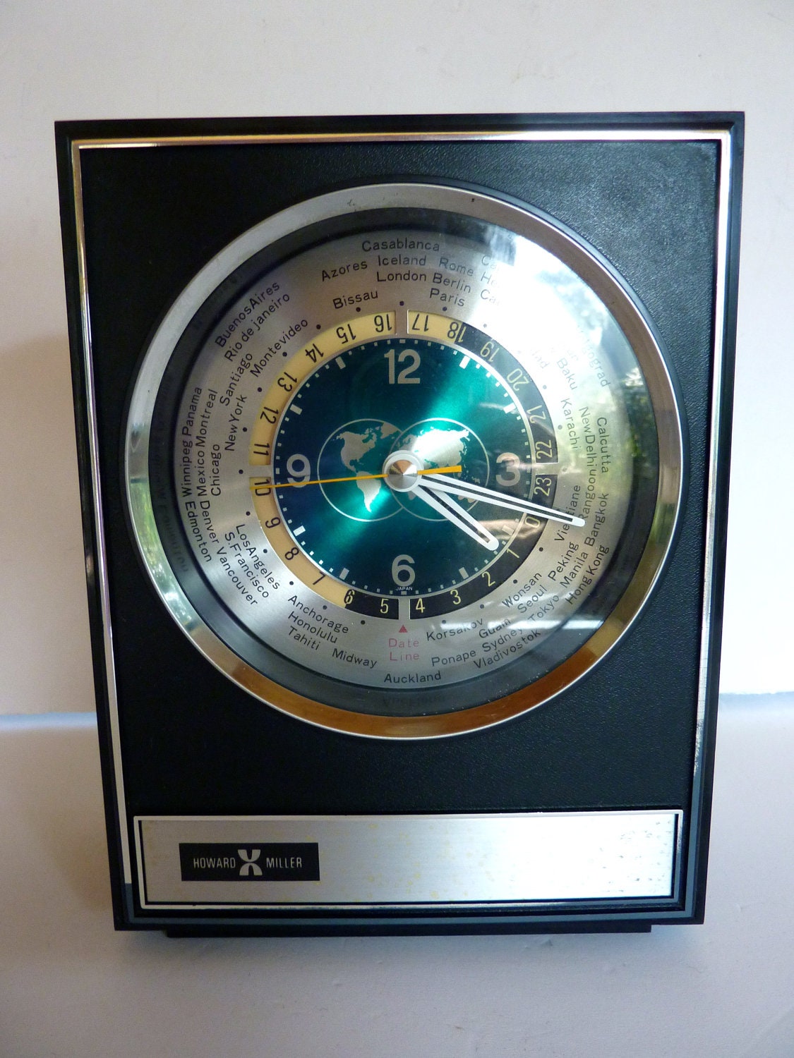 changing time on my world clock model no. cl030041bg