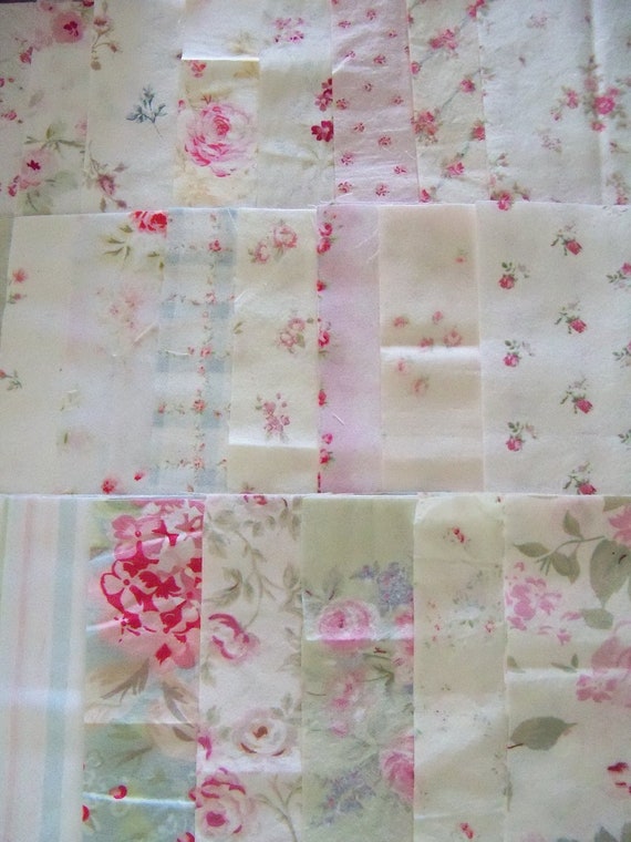 Simply Shabby Chic Roses Quilt Squares-Rachel Ashwell-6