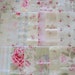 Simply Shabby Chic Roses Quilt Squares-Rachel Ashwell-6 inch-24 Different Pretty Patterns