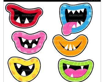 Popular Items For Monster Mouth On Etsy