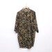NOS vintage Floral shirt dress beachwear