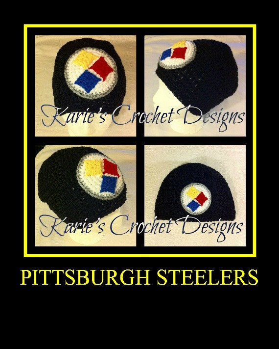 Pittsburgh Steelers Team Colors Beanie Hat Crochet Coloring Wallpapers Download Free Images Wallpaper [coloring365.blogspot.com]