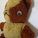 Vintage Retro Bear Plush Stuffed Toy 1950's- 1960's