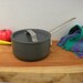 Commercial Cookware 1-1/2 Qt Sauce Pan Pot and Lid- Toledo Ohio Aluminum Anodized
