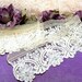 Antique Lace Vintage Lace Hand Made Lace 1860s Victorian Dress Brussels Lace Trim