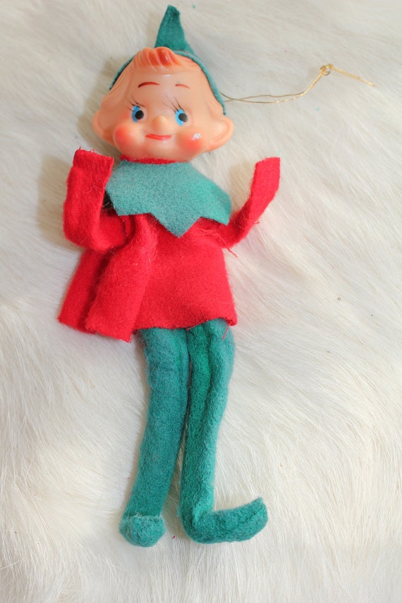 Vintage Elf Ornament Made in Japan by TalesofTime on Etsy