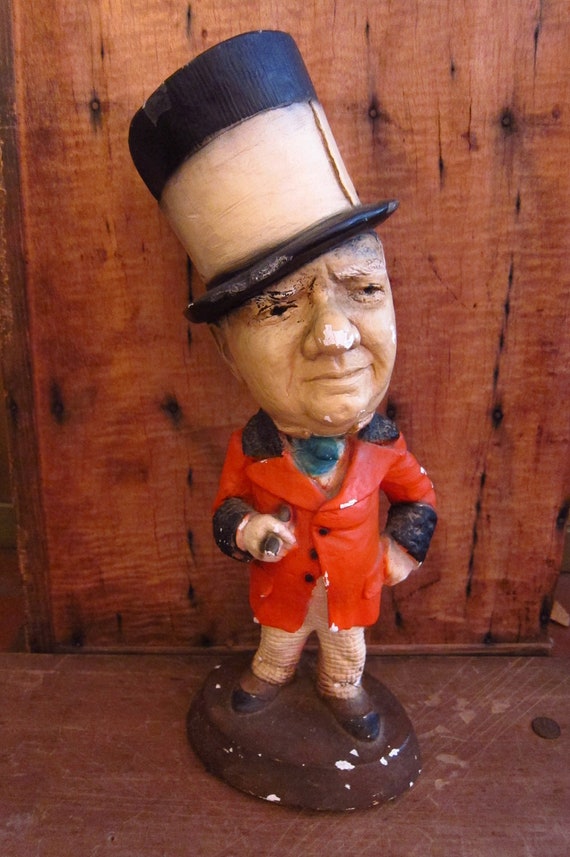 W C Fields Esco Chalkware Statue 1971