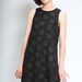 Vintage 90's Dress, Black, Floral Print, Size Small, Sleeveless, Hipster, Dressy Dress, Shift Dress, Tumblr