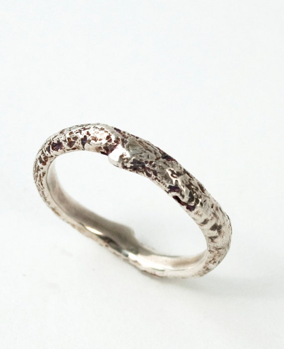 Men's Simple Twig Ring