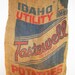 Potato Sack Burlap Bag Idaho Potato