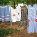 Vintage Aprons, the blue collection......E
