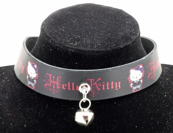 Hello Kitty Human Pet Collar Free US Shipping By HOBL On Etsy.