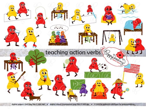 clipart images of verbs - photo #3