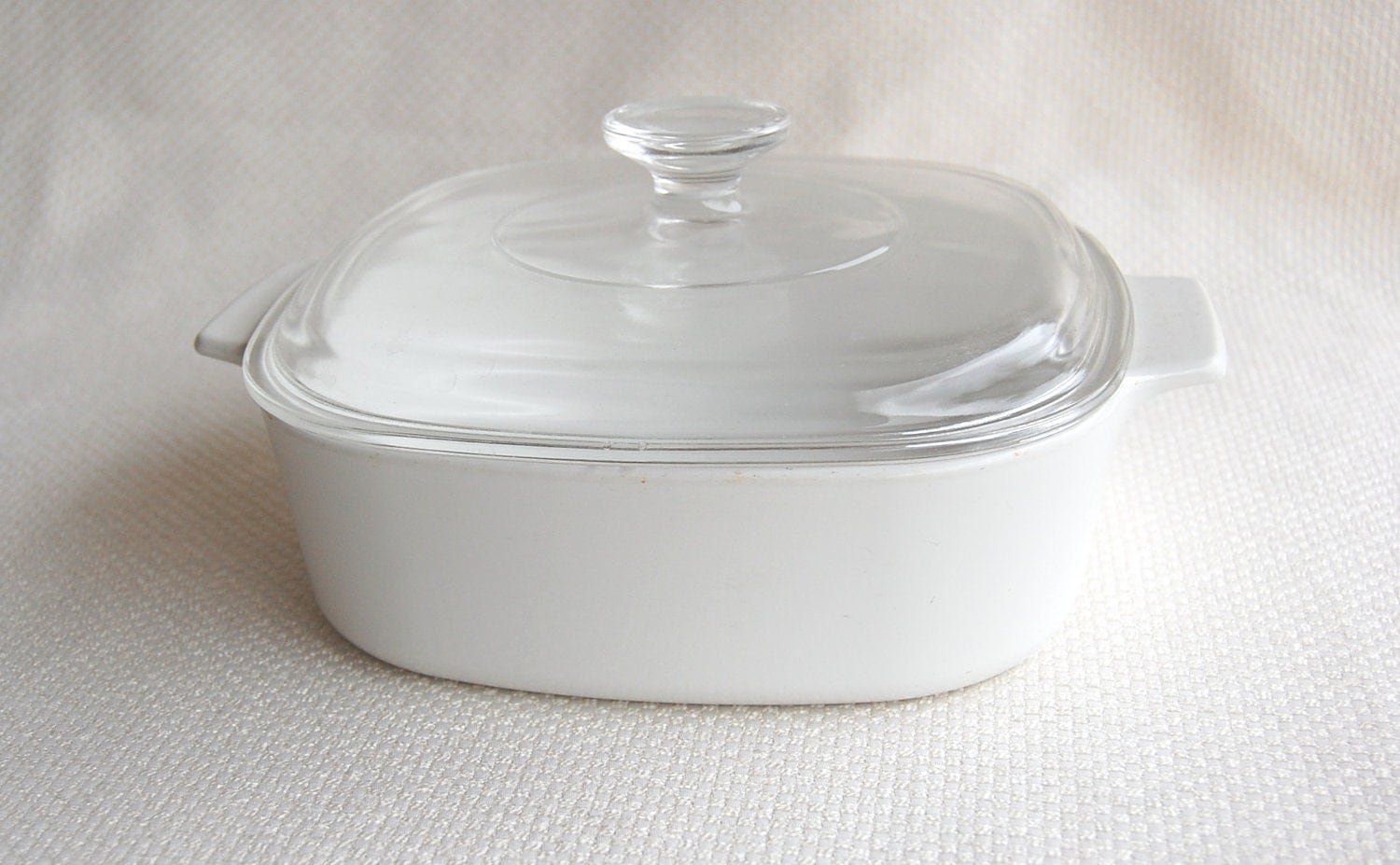 Vintage Corning Ware A-2-B Covered Casserole All White Or Just