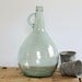 Vintage Green Glass Wine Bottle Demijohn - One Gallon