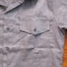 mens vintage navy issue chambray shirt