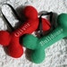 Cute dog bone decoration personalized for FREE