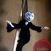 OOAK Art Doll Halloween Decoration Dracula Halloween Ornament, vampire, trick or treat, spooky, strange