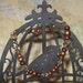 SALE!!! Freshwater "Garnet and Gold" Pearl and Crystal Bracelet