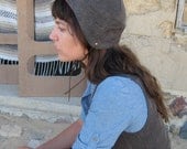 Chisos Aviator //  Denim, Flannel, and Leather Aviator Cap