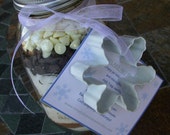 Snowflake Art Brownies gourmet mix in a jar - teacher or hostess gift, holiday party favor, secret sister, man gift Il_170x135