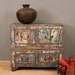 Boho Chic 4 Drawer Nightstand