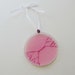 Petri Dish Ornament H11: Pink Neuron
