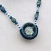 Flower Vortex Marble Necklace
