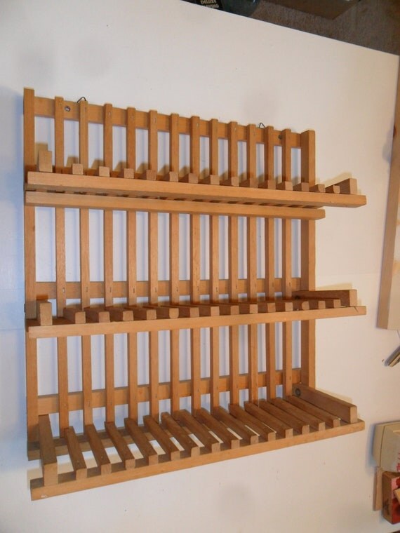 Wooden Folding Shelf