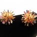 Spiky Atomic Bead Earrings, ca. 1960s