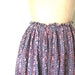 vintage ANOKHI hippie skirt 1960's BATIK softest cotton INDIA block print