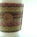 Fall Coffee Cozy Autumn Colors Fair Isle Sweater Wool Coffee Cosy